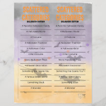 Categorias dispersas - Halloween Edition