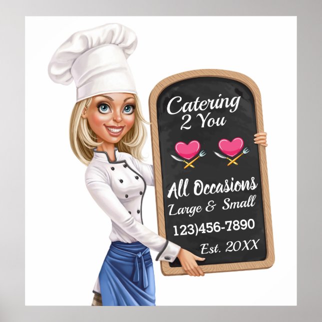 Catering Business Poster (Frente)