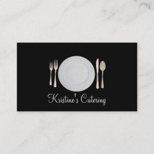 Catering, Comida, Restaurante Cartão de visita