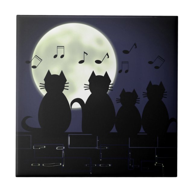 caterwauling à lua (Frente)