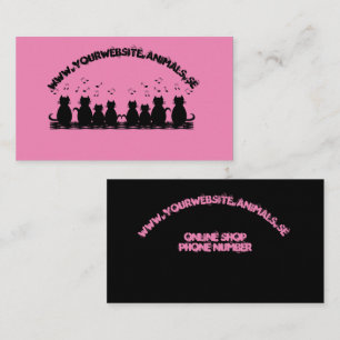 caterwauling Personalize Cartão de visita