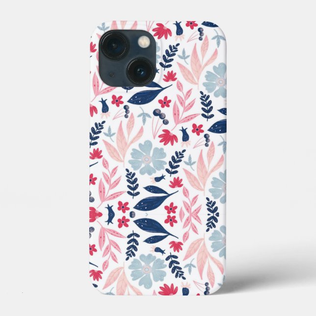 Cath Kidston London Design flores azuis (Verso)
