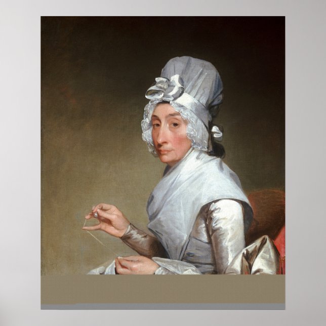 Catherine Yates - Gilbert Stuart Fine Art Poster (Frente)