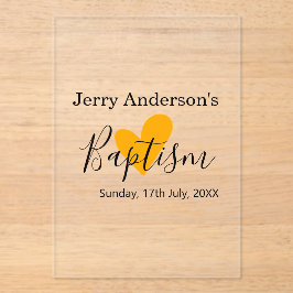 Catholic baptism kids modern simple QR minimal