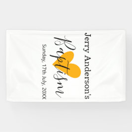 Catholic baptism kids modern simple QR minimal