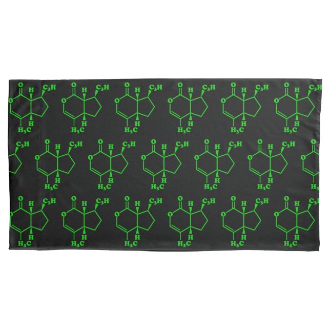 Catnip Nepetalactona Fórmula Química Molecular (Frente-Esquerda)