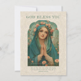 Católica Mary Religiosa Vintage
