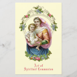 Católica Religiosa Comunhão Espiritual Mary Jesus