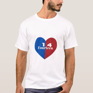 Catorze camisetas inspiradas na numerologia