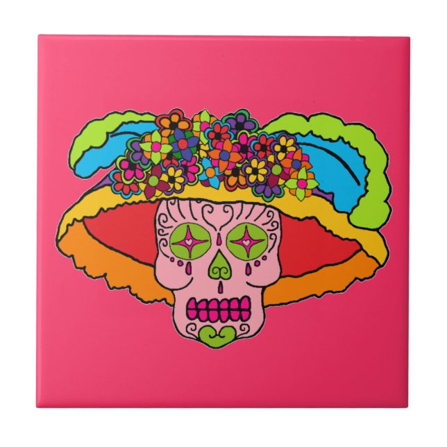Catrina Crânio de Açúcar (Frente)