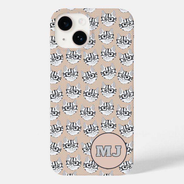 Cats of Cadstudios 2.0 - Beige iPhone / iPad case (Verso)