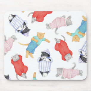CATS PAJAMAS Mousepad em Português