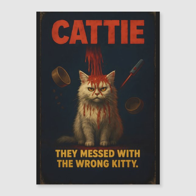 CATTIE – Funny Horror Cat Parody (Frente)