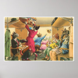 CATWALKS: Catástrofe no trem - Arte Poster