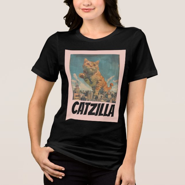 CATZILLA CAT T SHIRTS (Frente)