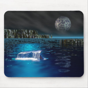 Cauda Mousepad da baleia