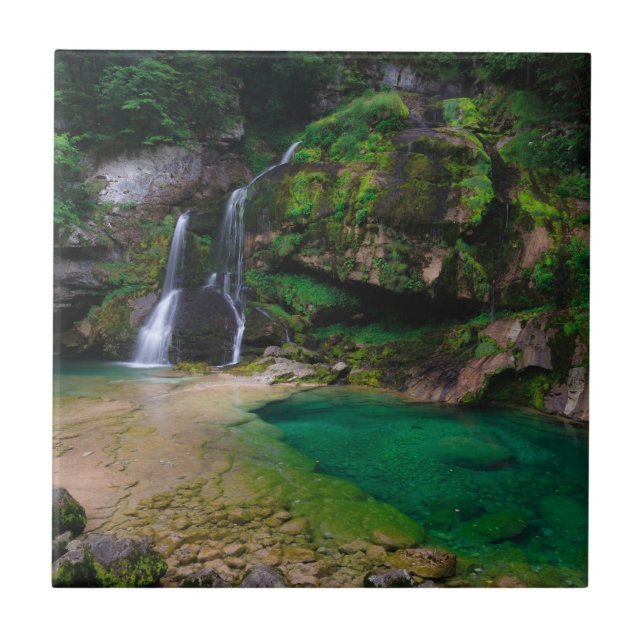 Caudal imponente de Virje, Poster da Eslovênia (Frente)