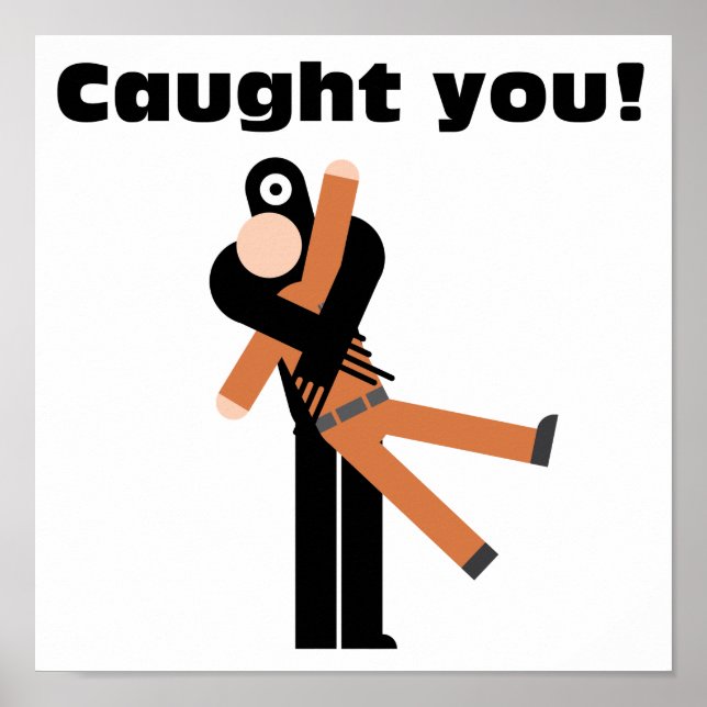 Caught You Funny SCP Poster (Frente)