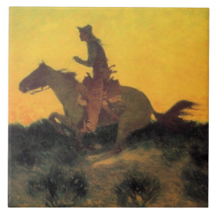 Cavaleiro Contra o Sol (por Remington)