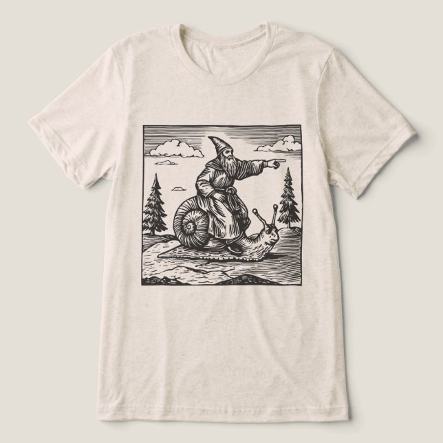 Cavaleiro de Lesma Medieval | Retro Renascença dos (Design frontal)