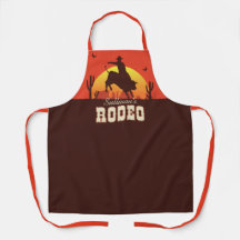 Cavaleiro de Touro de Rodeio de Cowboy Ocidental d