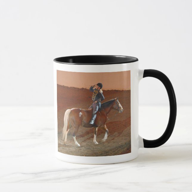 Cavaleiro inverso - caneca (Direita)