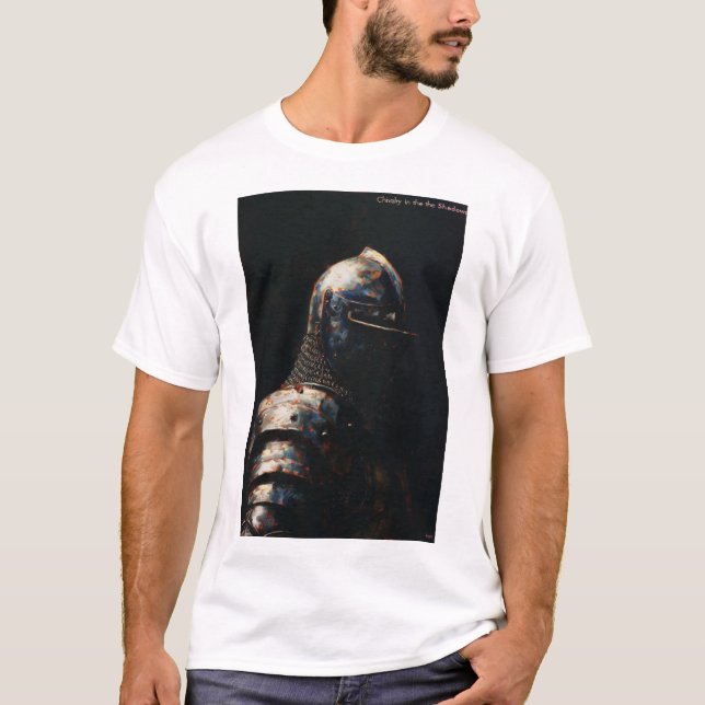 Cavaleiro Medieval cavaleiro na Camisa das Sombras (Frente)