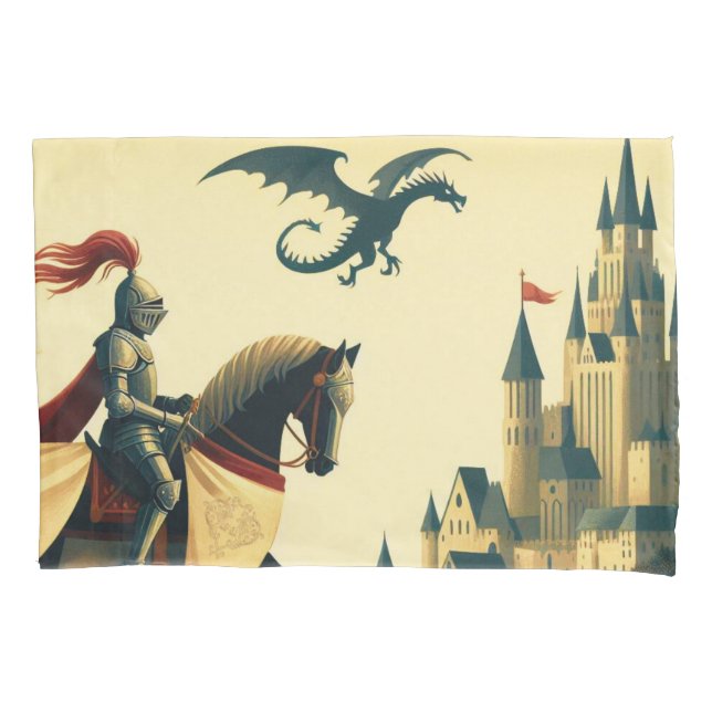 Cavaleiro Medieval/dragão/fantasia do castelo (Frente)