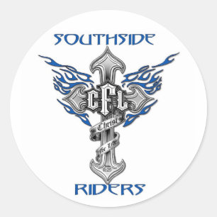 Cavaleiros de Southside 3" etiqueta