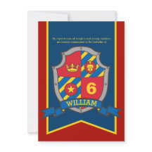 Cavaleiros, escudo medieval, crianças, convites pa