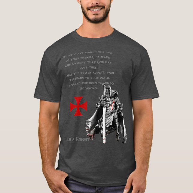 Cavaleiros Templários, Camisa de Óath Religiosa Cr (Frente)