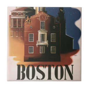Cavalgada de Paul Revere em Boston, Massachusetts 