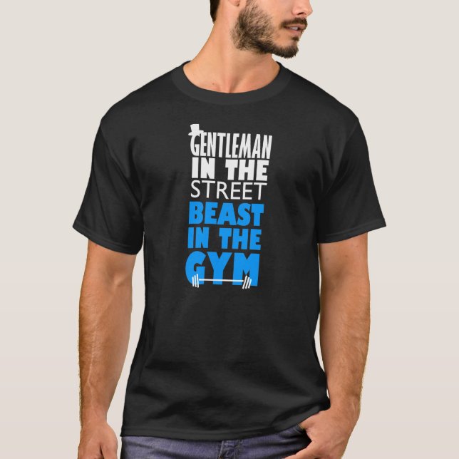 Cavalheiro na Rua- Fera na Camiseta do Ginásio (Frente)