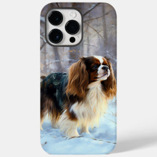Cavalier King Charles Spaniel Deixe Nevar Natal