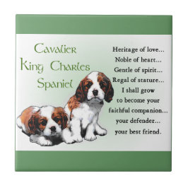 Cavalier King Charles Spaniel Heritage of Love