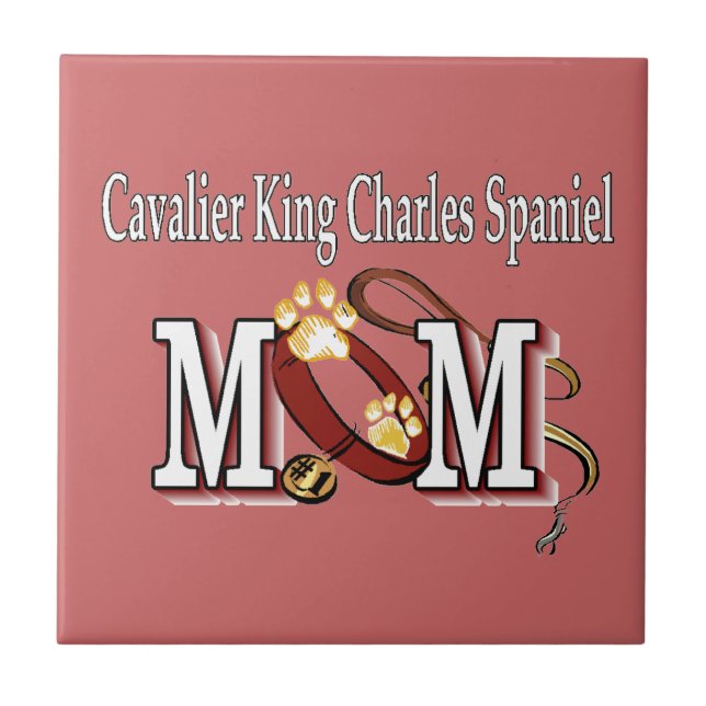 Cavalier King Charles Spaniel Mamãe Gifts (Frente)