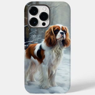 Cavalier Rei Deixe Nevar Natal Escovado