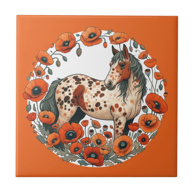Cavalo Appaloosa Cavalo Appy (Frente)