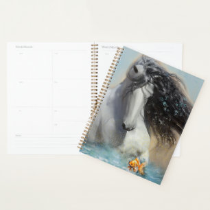 Cavalo Branco Andaluz - Calendário, Planejador