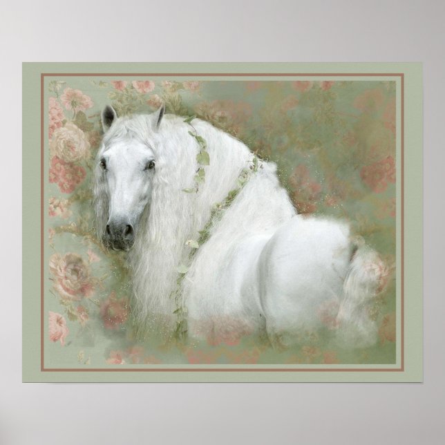 Cavalo Branco - Poster (Frente)