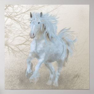 Cavalo Branco - Poster