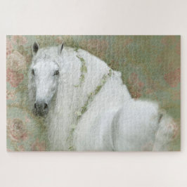 Cavalo Branco - Quebra-cabeça