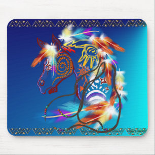 Cavalo brilhante Mousepad