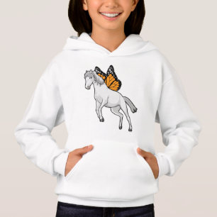 Cavalo com borboleta