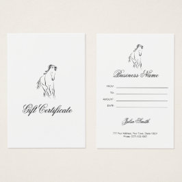 Cavalo correndo a preto