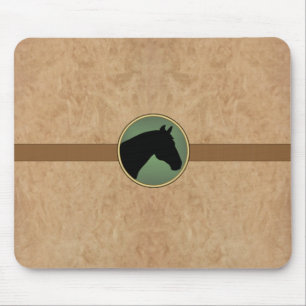 Cavalo de couro MousePad