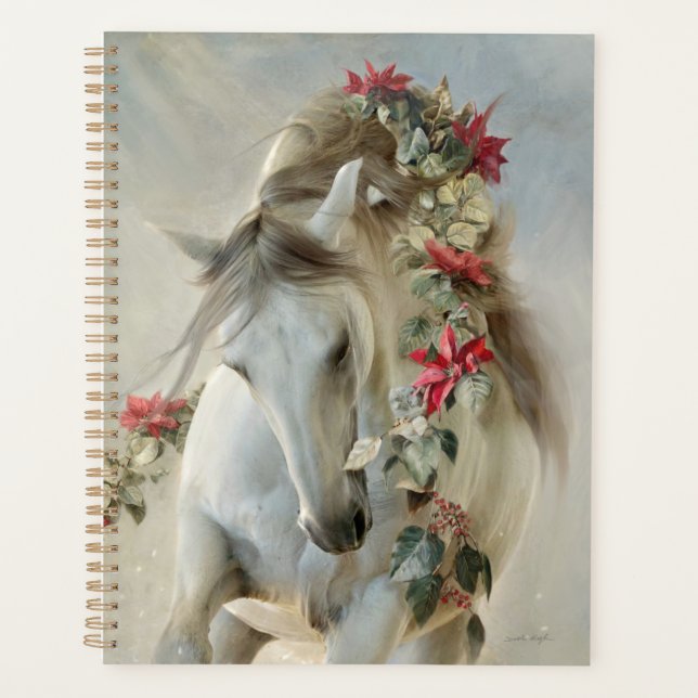 Cavalo de Inverno - Calendário, Agenda (Frente)