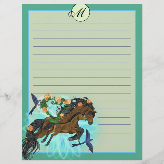 Cavalo de mamão e potro (Frente)