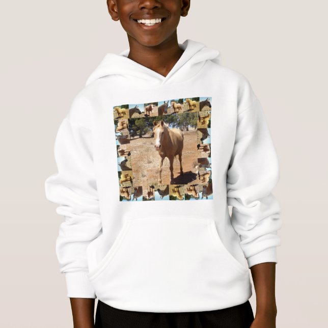 Cavalo De Palomino Com Cavalos De Palomino, (Frente)