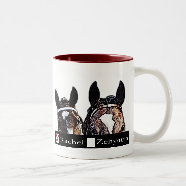 Cavalo de Rachel Alexandra da caneca da cédula do (Direita)